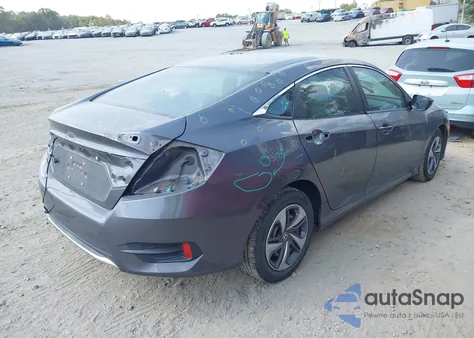 2019 Honda Civic Lx z USA, uszkodzony, nr VIN 19XFC2F68KE028406